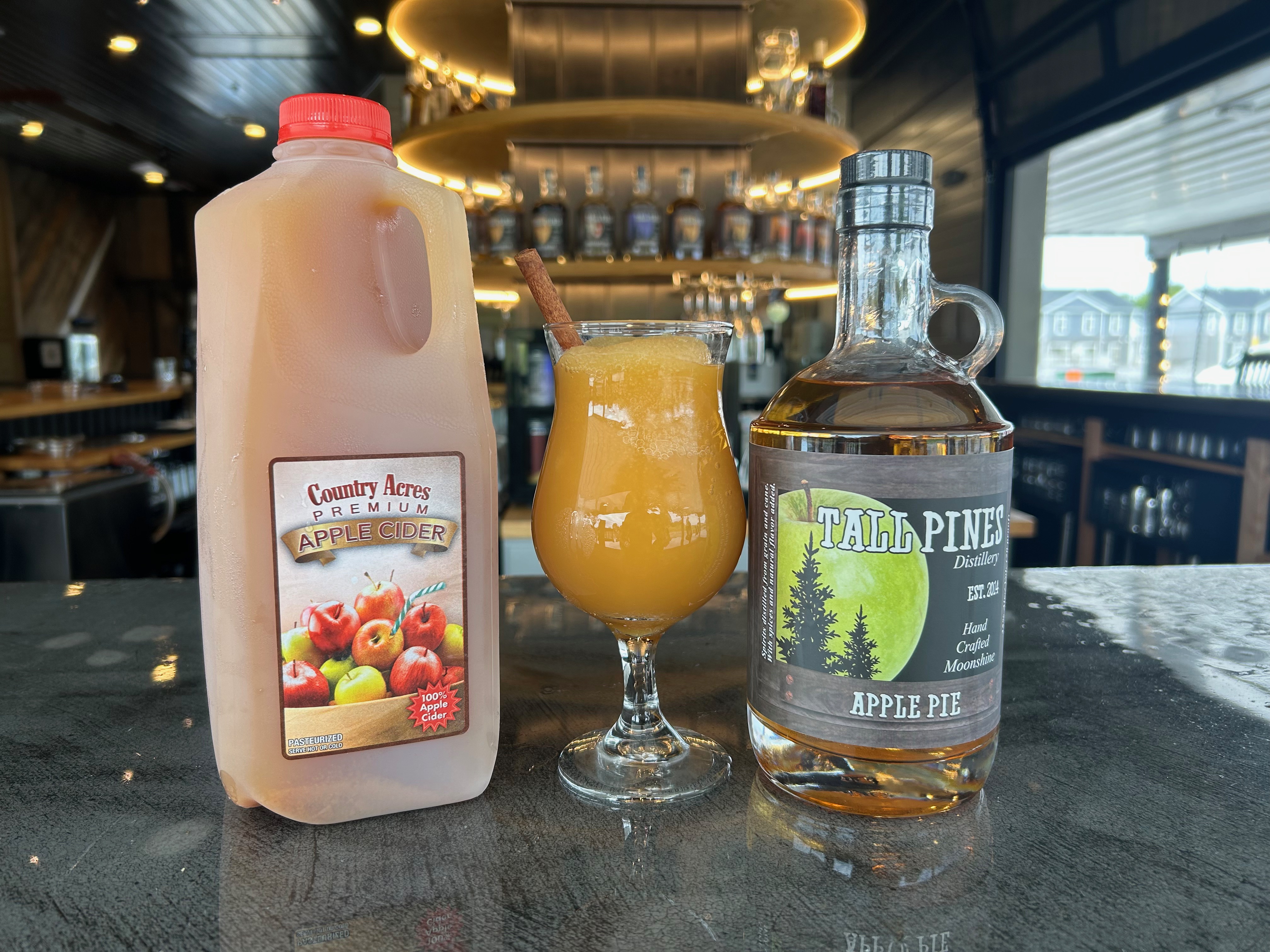 Apple cider slush