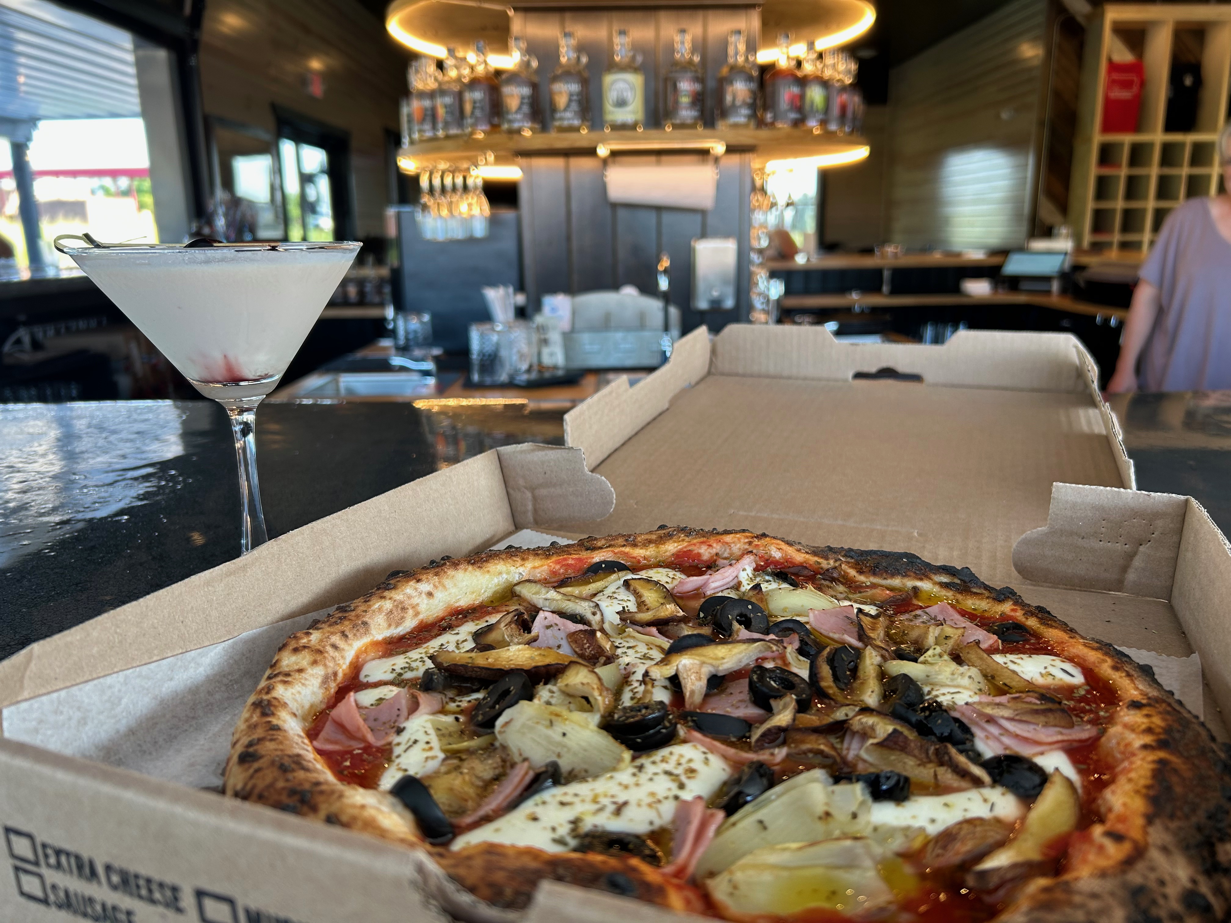 Cherry cordial doughfather pizza