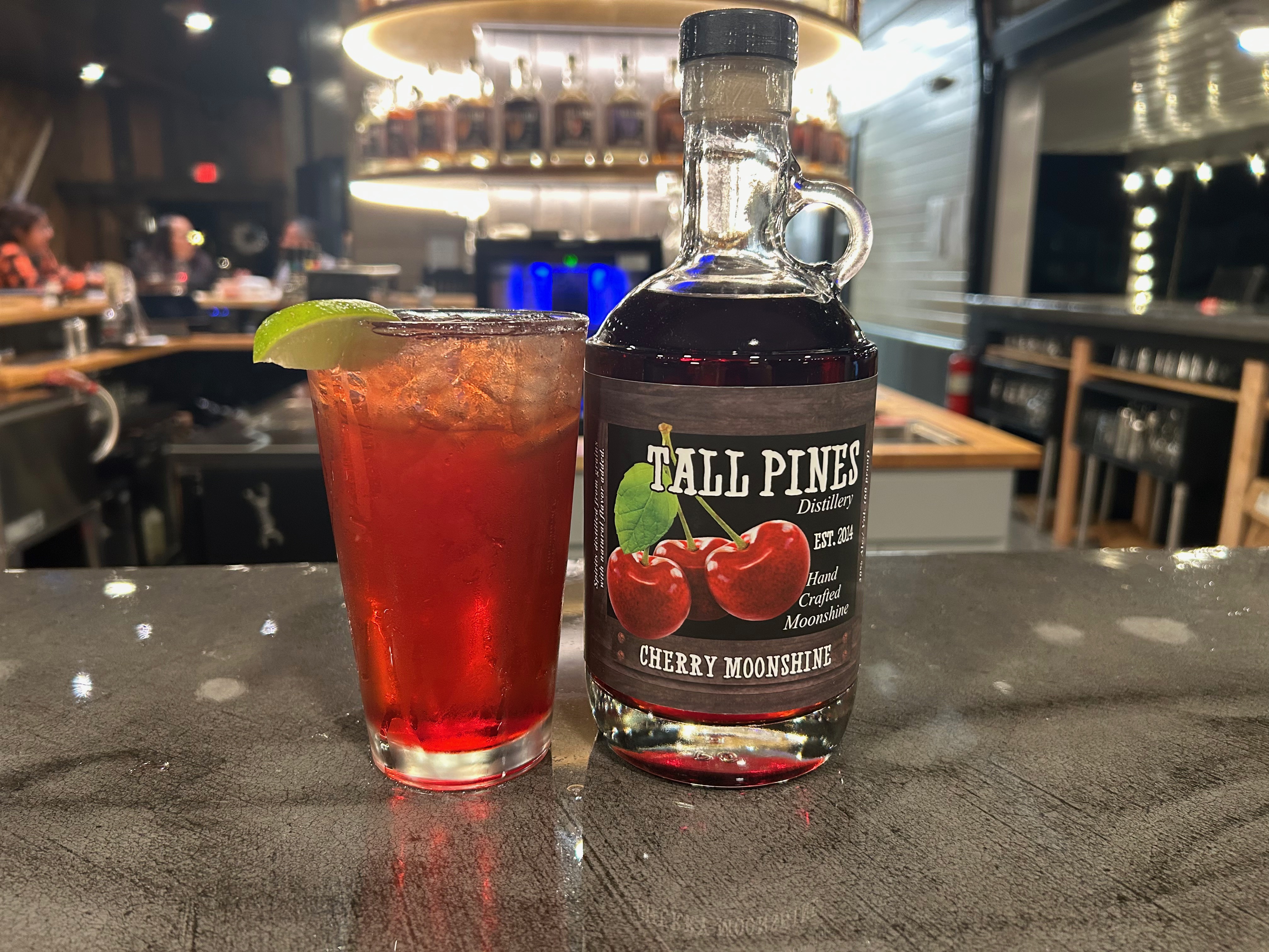 Cherry spritzer