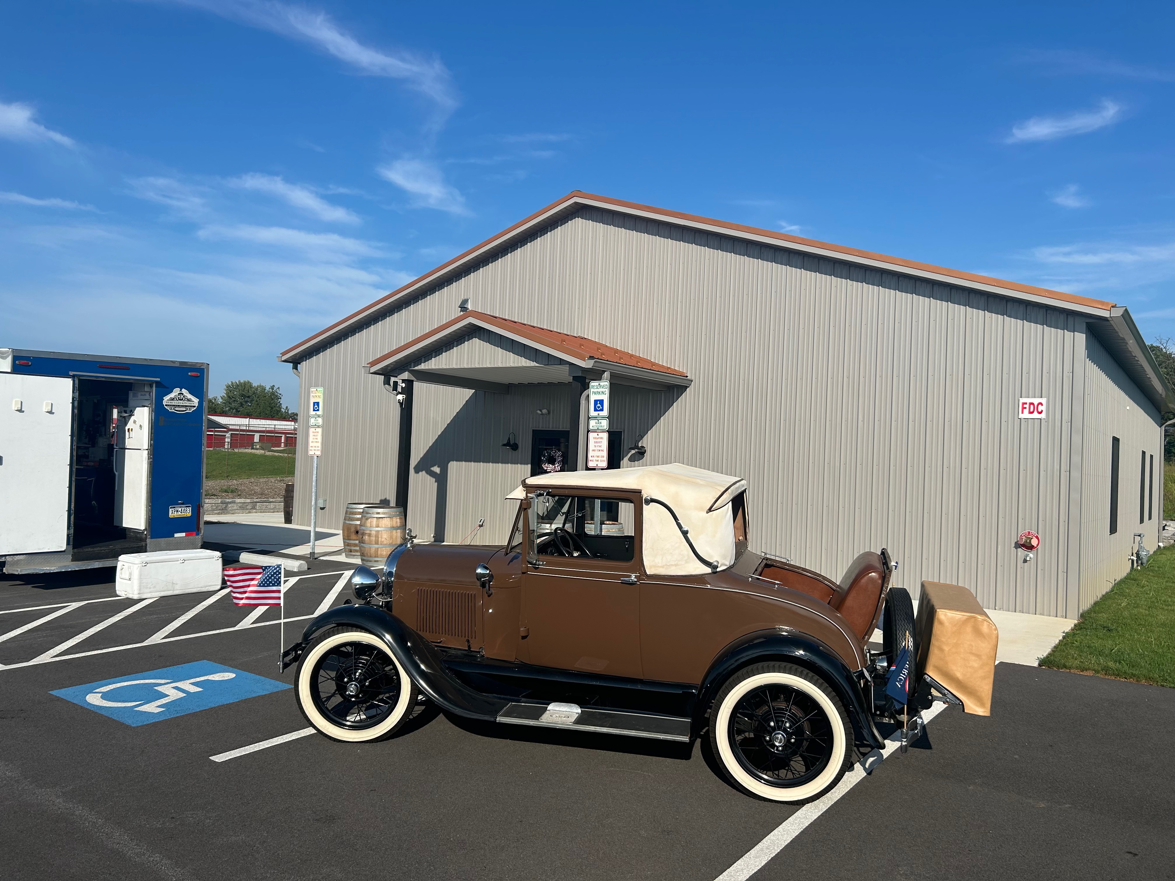 Cool old ford car